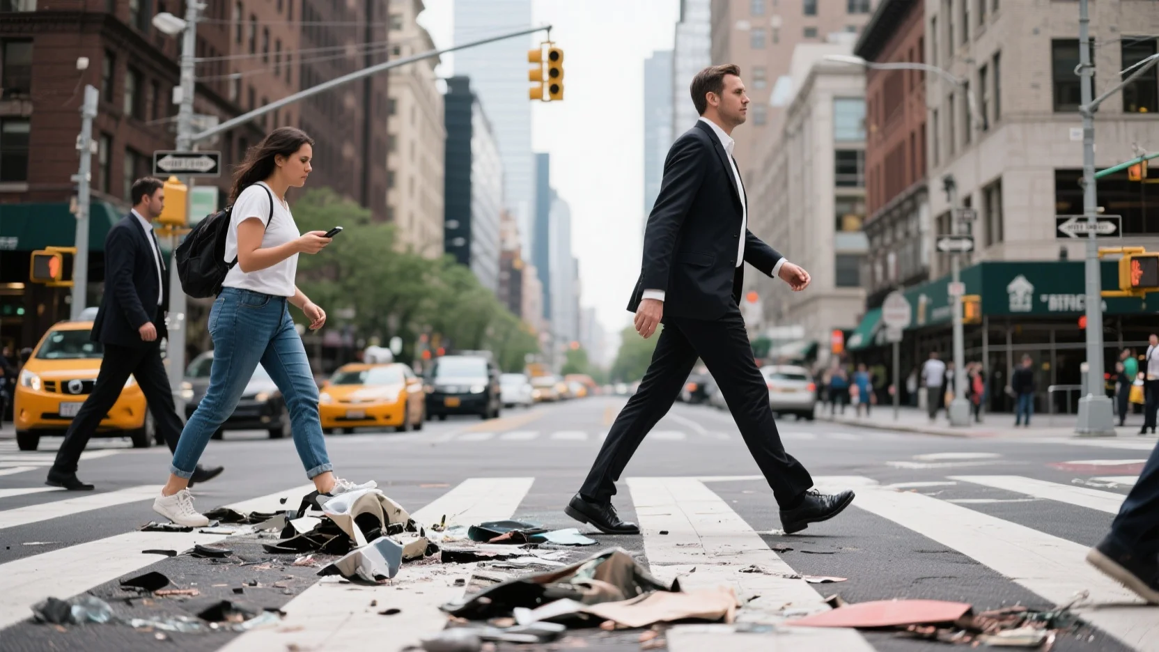 Crosswalk Accident Liability, Distracted Walking Litigation, and the Future of Pedestrian Safety: A Comprehensive Analysis of Laws, Technologies, and Vision Zero Policy